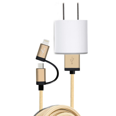 

FirstSeller Apple MFI USB Date Charger Cable Lightning + charger adapter for ipad / ipad2 / MAC/iPhone5/ 6 Book power plu