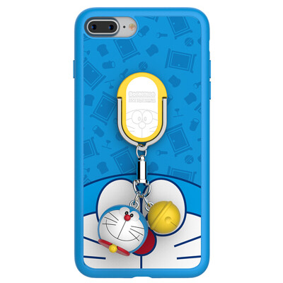 

Rock ROCK Apple 87 plus Mobile Shell Doraemon iPhone87 Plus Fall Protection Sleeve Scrub Bracket Shell 55 Inch Blue