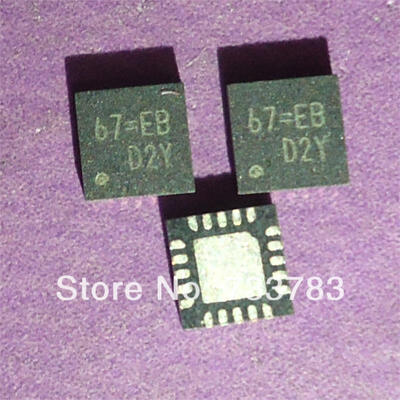 

10pcslot RICHTEK Model code67 67EB 67EC 67EE QFN-20