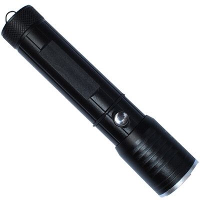 

Easy Tour Mini LED Light Flashlight Self-driving Equipment Rechargeable Riding Waterproof Hunting Outdoor Camping Black
