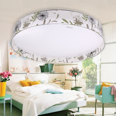 

【Jingdong Supermarket】 Op lighting LED ceiling light dimming color bedroom study ceiling lighting MX420 cloud clothes 22.5 watts