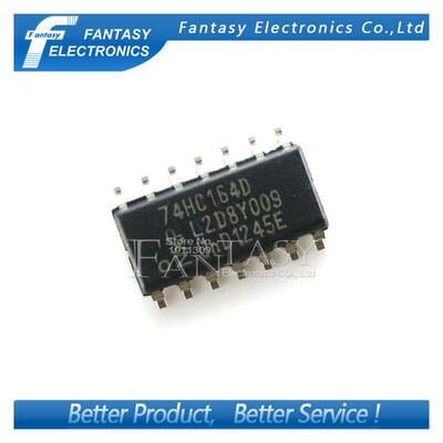 

50PCS 74HC164D SOP14 74HC164 SOP SN74HC164DR SN74HC164 SMD new and original IC free shipping