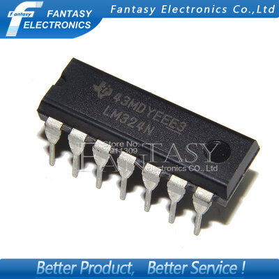 

50PCS LM324N DIP14 LM324 DIP new&original IC free shipping