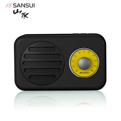 

Пейзаж (SANSUI) T1 Bluetooth-динамик Компьютер Беспроводные портативные динамики Мини-звуковая карта Cannon Мобильный телефон Сабвуфер Черный