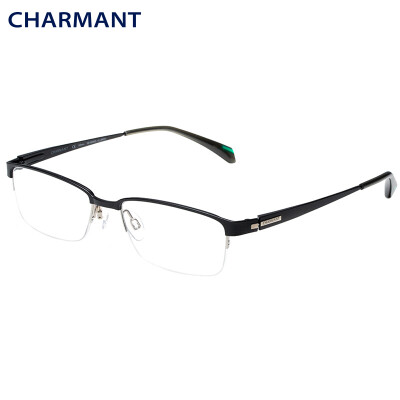 

CHARMANT Chamon glasses frames for men&women business series half frame black glasses frame CH10292 BK 54mm