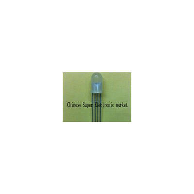 

200PCS 5mm RGB LED Common anode Tri-Color Emitting Diodes f5 Diffused