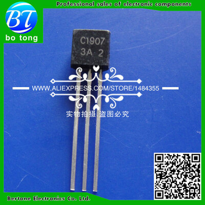 

(100pcs/lot ) 2SC1907 C1907 1907 Transistor TO-92