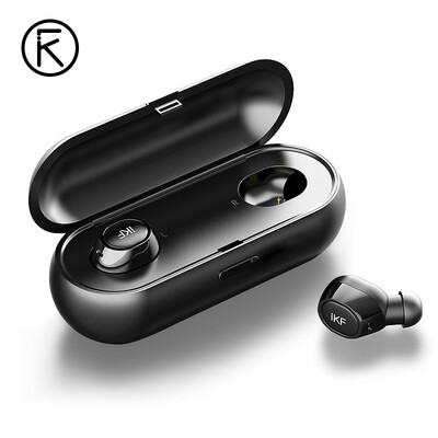 

IKF M1s Реальная беспроводная Bluetooth-гарнитура Бинауральные спортивные состязания Мини-стелс в ушах Сплит-система Apple vivo Huawei просо OPPO Мобильный телефон Универсальный черный