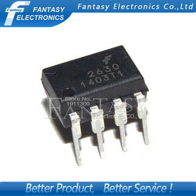 

10PCS HCPL2630 DIP8 HCPL-2630 2630 A2630 DIP new&original IC free shipping