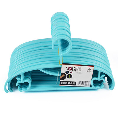 

Shun Yi childrens hanger fashion plastic hanger 20 Pack 3-6 years old JD-2253