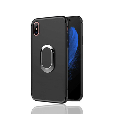 

Lanyos для Iphone X Phone Case Мягкий силиконовый TPU Защитный чехол для телефона с держателем пальца