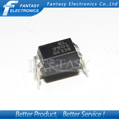 

50PCS EL2501 DIP4 PS2501 DIP new and original IC free shipping