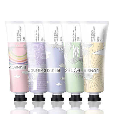 

SCENT LIBRARY Hand Cream Men & Women Moisturizing Moisturizing Hand Cream Hand Cream 5pcs
