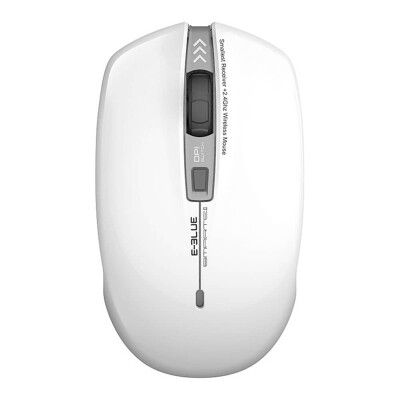 

E-3LUE M118 1600DPI Регулируемая беспроводная оптическая мышь 2,4 ГГц USB - белый
