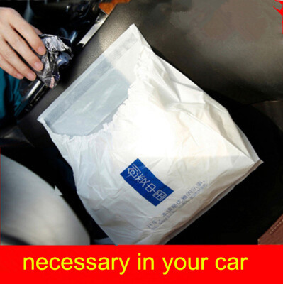 

Vehicle Garbage Bag White Recycled Bag Stowing&Tiding Auto Interior Necessory Bag for Car Home Office Playgroud 3 PCS/Bag