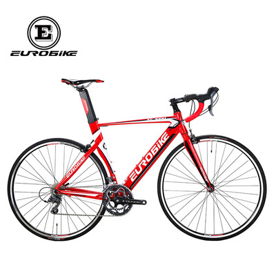 

EUROBIKE 54CM Дорожные велосипеды 54CM Алюминиевый велосипед 16 Speed ​​700C Inches Wheel Road Bike
