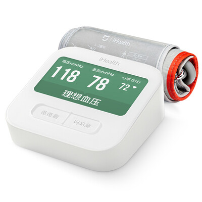 

Xiaomi/MI iHealth Домашний интеллектуальный электронный сфигмоманометр полноавтоматический BPM1 голосовая трансляция через