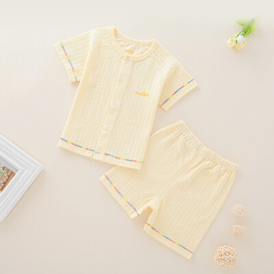

Baby Clothes Summer Short Sleeve Boy Clothing Cotton Baby Girl Clothes Cool Soft Outfit Suit Infant T-shirt Pants Sets Pajamas