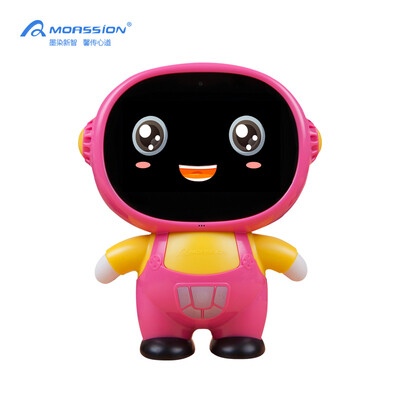 

MOASSION Moxin Small Ink Mini Early Learning Robot Child Intelligent Voice Accompanying Remote Video Surveillance Camera Artificial Intelligence Early Learning Machine Learning Story Machine Blue