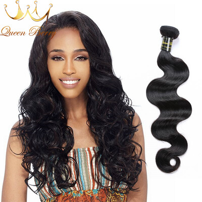 

Queen Berry Malaysian Body Wave Virgin Hair 3pcs Nature Color Human Virgin Hair 8-28inch Unprocessed Human Virgin Hair