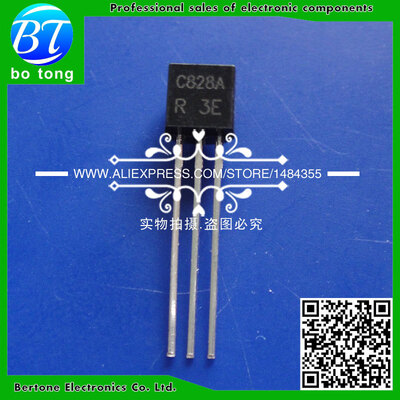 

Free Shipping 200PCS Transistor 2SC828 C828 0.1A/30V PNP TO-92