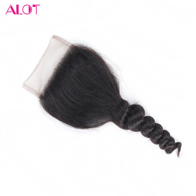 

Alot Loose Wave 44 Inch Free Part Hair Peruvian Virgin Human Hair Weave 100 Unprocessed