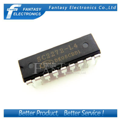 

50PCS SC2272-L4 DIP18 SC2272 DIP new and original IC free shipping
