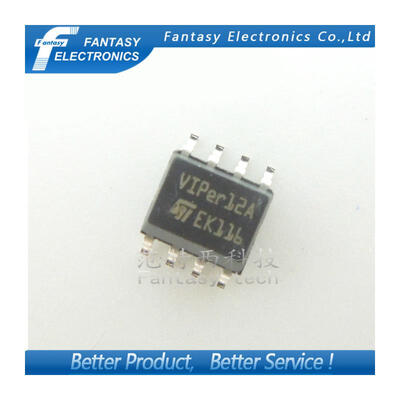 

5PCS VIPER12ASTR SOP8 VIPER12A SOP VIPER12 SMD new and original IC free shipping