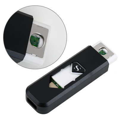 

1 шт. 2016 Новое Прибытие USB Электронная Аккумуляторная Батарея Непламено Сигары Сигареты Без пламени Прикуривателя Нет Газа/Топл