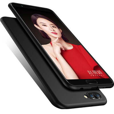 

KOOLIFE Glory V10 Mobile Phone Case Cover Scrub Silicone SoftshellShell Anti-Dripping Shell Applicable to Huawei Glory v10 Sulle Series - Black