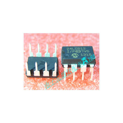 

10pcslot PIC24LC512-IP 24LC512 DIP-8 memory chips new&original electronics kit in stock with tracking
