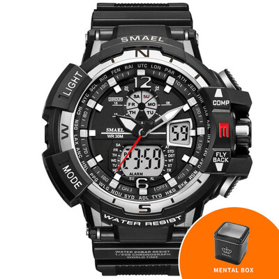 

Casual Watch Men Waterproof montre homme Mens Writswatch LED Digital Watches Men Clock Led reloj hombre Big Sport Watches