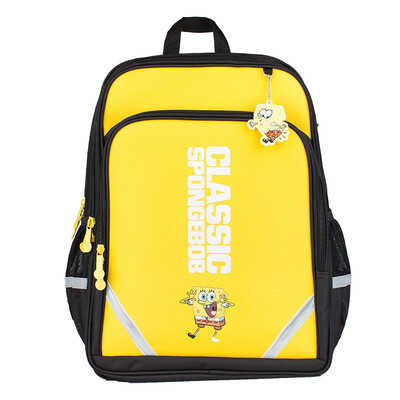

Dawn M & G stationery sponge baby bag children cartoon decompression shoulder bag large three-color yellow 440mm 320mm QBBN300