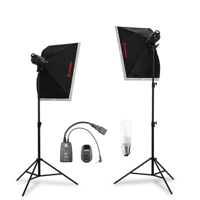 

Kimbe 400w Photography Lights Flash Fill Light Softbox Light Stand Studio Equipment Apparel Still Life Photography Softbox Camera Lights Studio Set