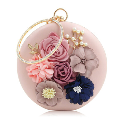 

Milisente 2018 New Women Purse Party Bag Ladies Flower Wedding Bags Female Evening Clutches