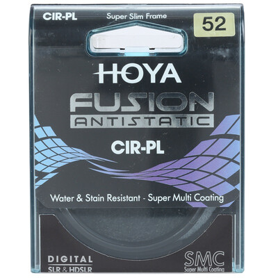 

(HOYA) УФ-фильтр CPL поляризационный фильтр 52 мм FUSION [пемза] антистатический фильтр поляризатора