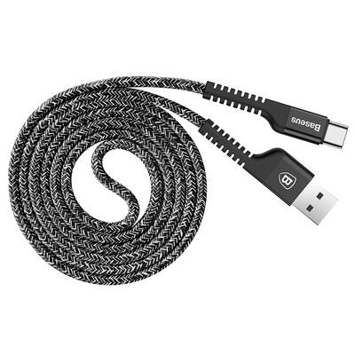 

Baseus 35 FT Nylon Braided Metal Head USB-A 31 Type-C Charger Data Sync Cable For Samsung Galaxy Note8 S8 Huawei Mate910 LG G5