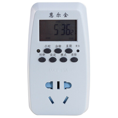 

Whirlpool TCE-2 energy-saving timing converter electronic timing socket 24 hours loop on&off electronic intelligent charging timer switch socket