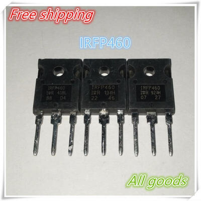 

free shipping 5pcs IRFP460 IRFP460PBF IRFP460A IRFP460LC N-Channel Power MOSFET Transistor