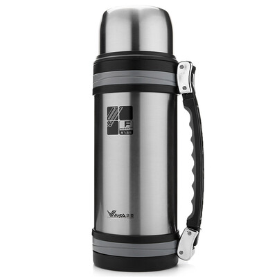 

China&Europe 2000ml 6 vacuum stainless steel outdoor sports travel wide mouth insulation pot HG6-2000