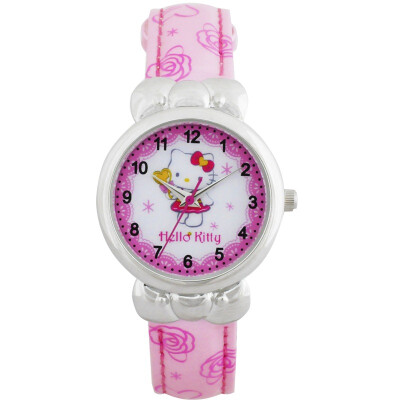 

Hello Kitty (HelloKitty) children's watches cute bow girl student quartz watch HK257A ivory white