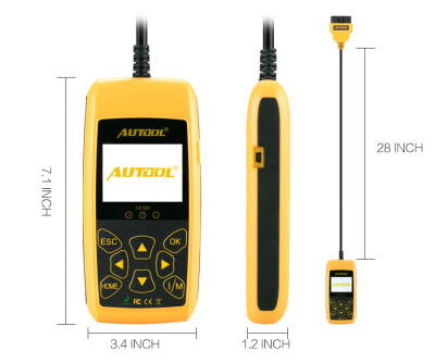 

Original AUTOOL CS520 Auto Code Reader Universal Scan Tool Upgrade Online OBD Car Diagnostic Tool