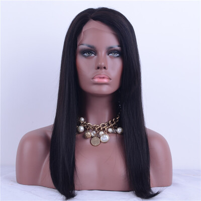 

Cheap Human Hair Wigs Pre Plucked With Baby Hair 8-26 Brazilian Remy Hair Glueless Lace Wig With Bleached Knots Free Shipping