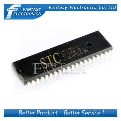 

5PCS STC89C516RD+40I-PDIP40 DIP40 STC89C516RD DIP 89C516RD new and original IC free shipping