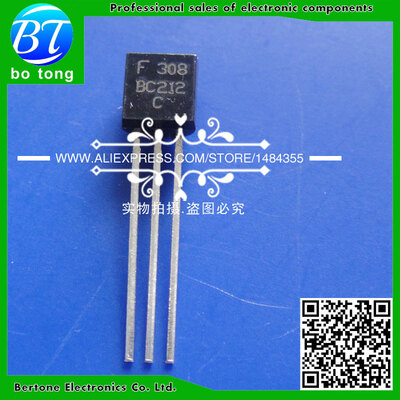 

100PCS BC212C BC212 BC212B TO-92 Transistor