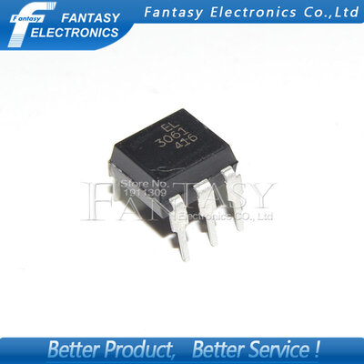 

50PCS EL3061 DIP6 MOC3061 DIP new&original IC free shipping