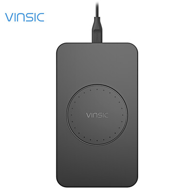 

VINSIC VSCW110 3 Built-in Charging Coils Qi Wireless Charger Fast Charge for Qi Enabled Devices