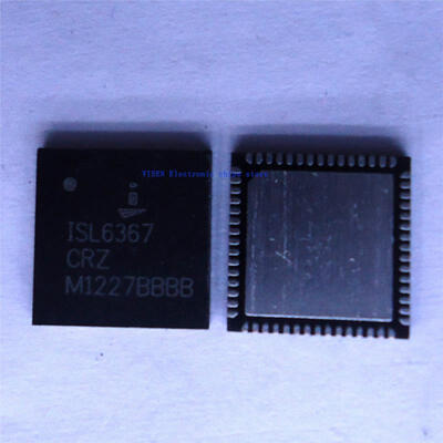 

5pcs/lot INTERSIL ISL6367CRZ ISL6367 QFN Green Hybrid Digital Dual 6+1 Phase PWM Controller for VR12/IMVP7 Applications