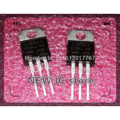 

200PCSLOT L7805CV Voltage Regulator IC L7805 7805 LM7805 TO-220