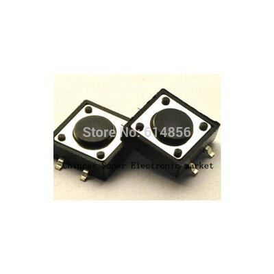 

50PCS SMD 12x12x43mm Tactile Switches Push Button Tact Switch 121243mm